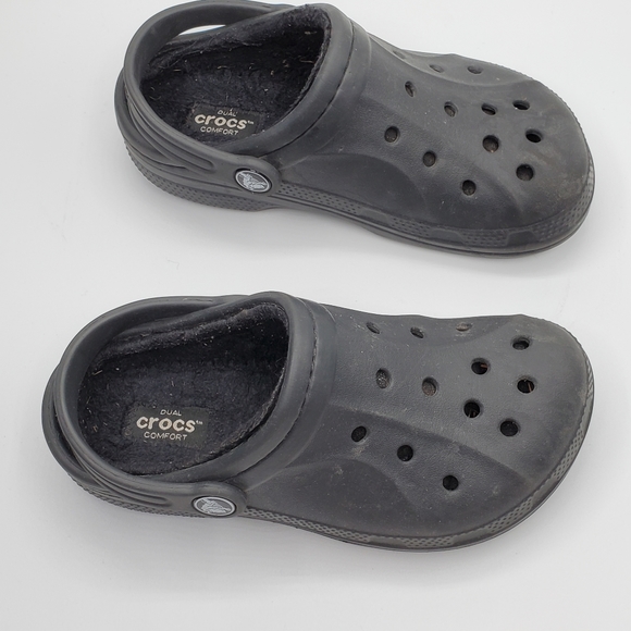 CROCS lined slipon clogs size 12/ 13 - Picture 13 of 13